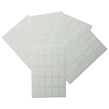 Pack of 240 White 18x20mm Rectangular Labels - Send 2 Packs
