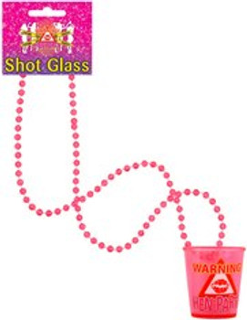 Shot Glass Hen Party With 84Cm Necklace Shot Glass Hen Party With 84Cm Necklace