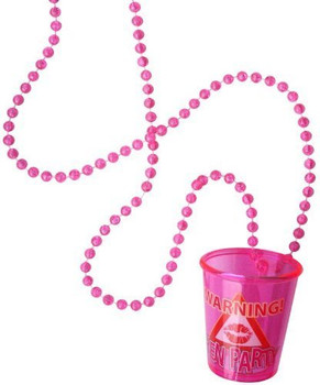 Shot Glass Hen Party With 84Cm Necklace Shot Glass Hen Party With 84Cm Necklace