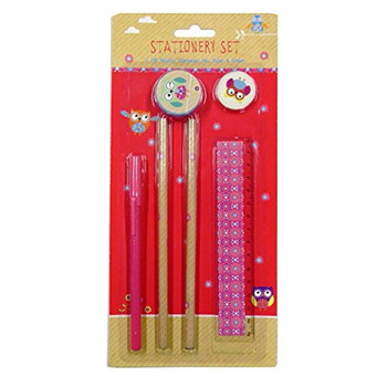 Owls Stationery Set