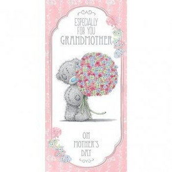 ME TO YOU TATTY TED COLOURFUL WONDERFUL GRANDMOTHER MOTHERS DAY GREETING CARD
