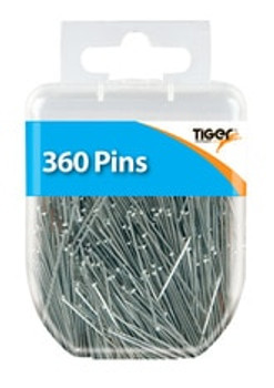 Pack of 360 Silver Pins