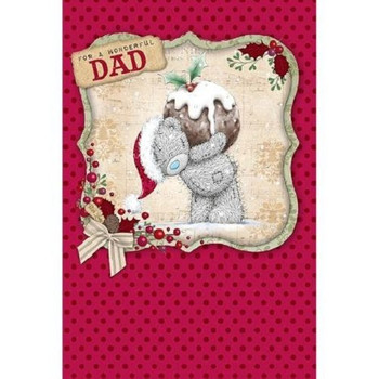 Wonderful Dad Me to You Bear Christmas Card