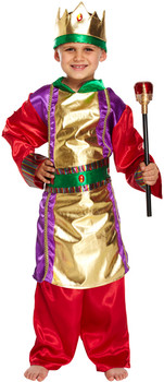 Children's Nativity King Fancy Dress Costume Ages 10-12 Years Children's Nativity King Fancy Dress Costume Ages 10-12 Years