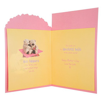 Hallmark 25476130 Wife Mother's Day Card"One in A Million" Medium