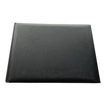 Plain Cover Black Autograph Book by Janrax - Signature End of Term School Leavers