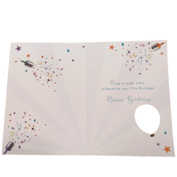 Happy Birthday 12 Today Have Fun Balloon Boutique Greeting Card Happy Birthday 12 Today Have Fun Balloon Boutique Greeting Card