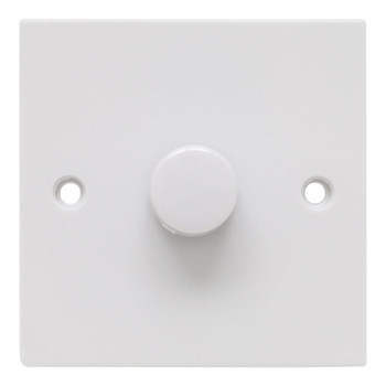 1 Gang 2 Way Dimmer Switch 400W by Pifco