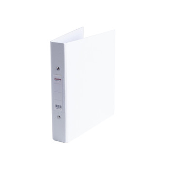 Pack of 20 A5 White Paper Over Board Ring Binders by Janrax Pack of 20 A5 White Paper Over Board Ring Binders by Janrax