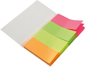 Q-Connect Quick Tabs 20 x 50mm Neon (Pack of 200) KF01226