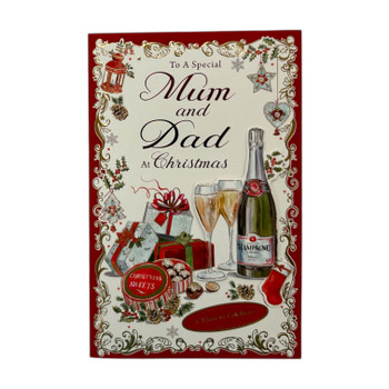 A Time to Celebrate Design To a Special Mum and Dad Christmas Card A Time to Celebrate Design To a Special Mum and Dad Christmas Card