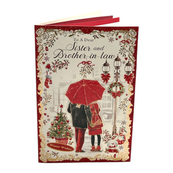 Winter Wishes To a Dear Sister and Brother In Law Christmas Card Winter Wishes To a Dear Sister and Brother In Law Christmas Card