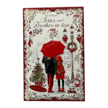 Winter Wishes To a Dear Sister and Brother In Law Christmas Card Winter Wishes To a Dear Sister and Brother In Law Christmas Card