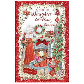 A Heartfelt Wishes For Daughter In Law With Special Thoughts Christmas Card A Heartfelt Wishes For Daughter In Law With Special Thoughts Christmas Card