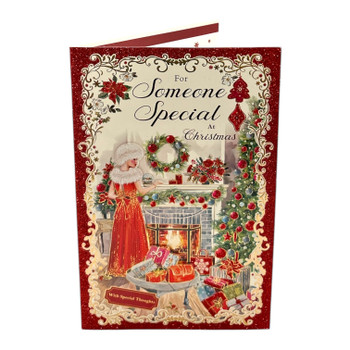 To My Beautiful Girlfriend with Love Christmas Card To My Beautiful Girlfriend with Love Christmas Card