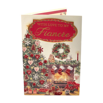 With Love To My Fiancee Amazing Decorated Room Design Christmas Card With Love To My Fiancee Amazing Decorated Room Design Christmas Card