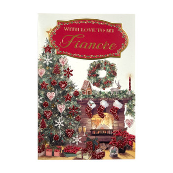 With Love To My Fiancee Amazing Decorated Room Design Christmas Card With Love To My Fiancee Amazing Decorated Room Design Christmas Card