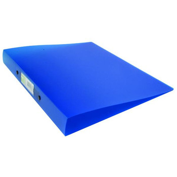 Q Connect A4 Frosted Blue 2-O Ring Binder