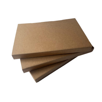 Pack of 3 A4 Kraft Box Files 2.5cm Depth