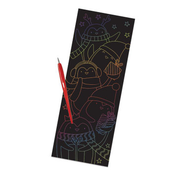 Christmas Scraper Rainbow Foil Christmas Scraper Rainbow Foil