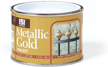 Tub of Metallic Gold Paint 180ml