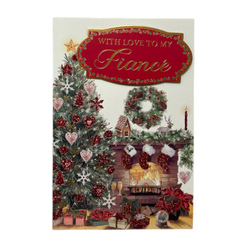 With Love To My Fiance Amazing Decorated Room Design Christmas Card With Love To My Fiance Amazing Decorated Room Design Christmas Card