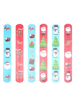 Christmas Snap Bracelet with Print Christmas Snap Bracelet with Print