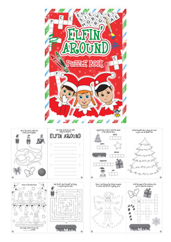Mini Elfin Around Puzzle Book Mini Elfin Around Puzzle Book