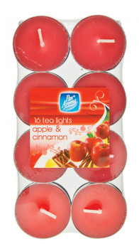 Pack of 16 Apple and Cinnamon Tea Lights Pack of 16 Apple and Cinnamon Tea Lights