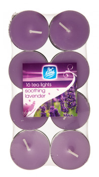 Pack of 16 Soothing Lavender Tea Lights Pack of 16 Soothing Lavender Tea Lights