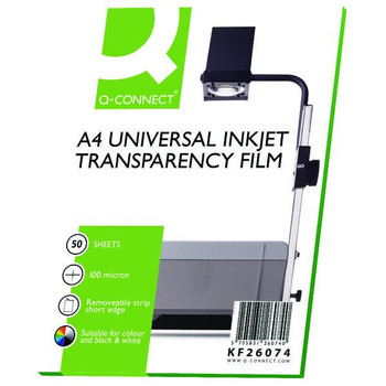 Pack of 50 Inkjet Over Head Projector Film Pack of 50 Inkjet Over Head Projector Film