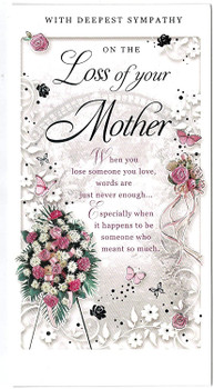 Loss of Mother Sympathy Opacity Card