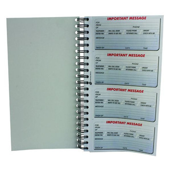 Q-Connect Duplicate Telephone Message Book 400 Messages