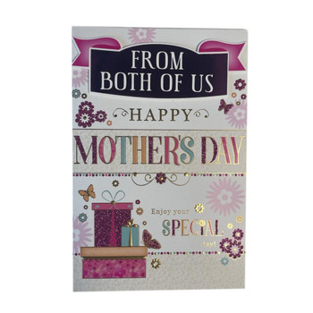 From Both of Us Gifts Design Mother's Day Card