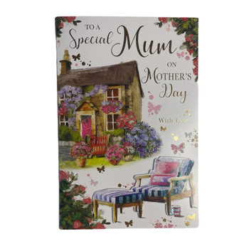 To A Special Mum Beautiful House Design Mother's Day Card