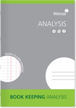 32 Pages A4 Book Keeping Analysis (297 x 210mm)