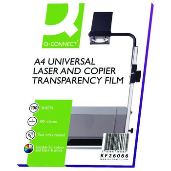Pack of 100 Clear Over Head Projector Films Pack of 100 Clear Over Head Projector Films