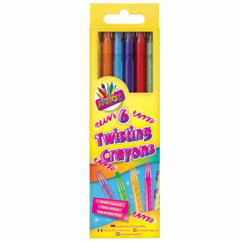 Pack of 6 Twisting Crayons