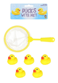 Pack of 5 Pieces Ducks with Net Pack of 5 Pieces Ducks with Net
