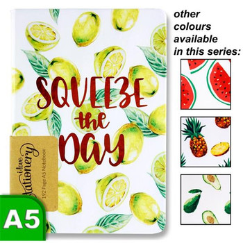 A5 192 Page Fruits Design Journal by I Love Stationery