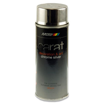400ml Can Art Chrome Silver Spray Primer by Carat