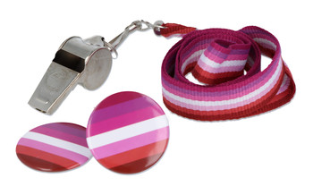 4cm Lesbian Pride Badge 4cm Lesbian Pride Badge