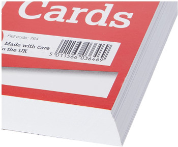 100 Record Cards 6"x4" - Plain