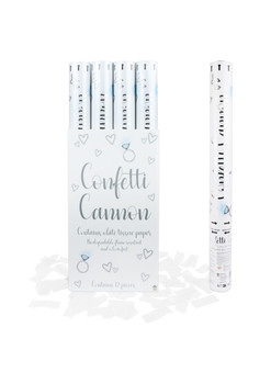 White Paper Confetti Shooter 50cm White Paper Confetti Shooter 50cm