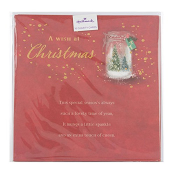 Hallmark Christmas Charity Card Pack "A Wish" - Pack of 10