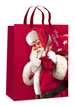 Christmas Traditional Santas Large Gift Bag