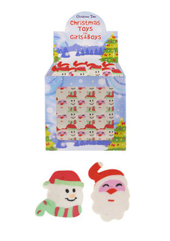 Pack of 24 Christmas Erasers 4cm Pack of 24 Christmas Erasers 4cm