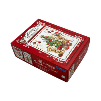 Box of 30 Bumper Cute Christmas Cards with Envelopes Box of 30 Bumper Cute Christmas Cards with Envelopes