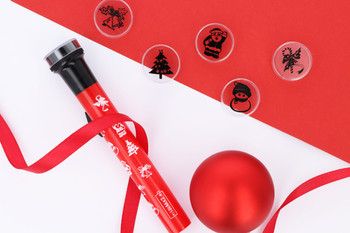 Christmas Torch with 5 Image Covers