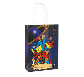 Pack of 6 Super Hero Party Bags with Handles Pack of 6 Super Hero Party Bags with Handles